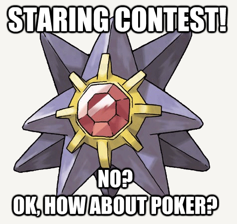 Starmie FTW