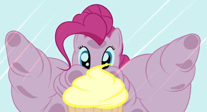 Obese Pinkie Pie Wants Cupcakes