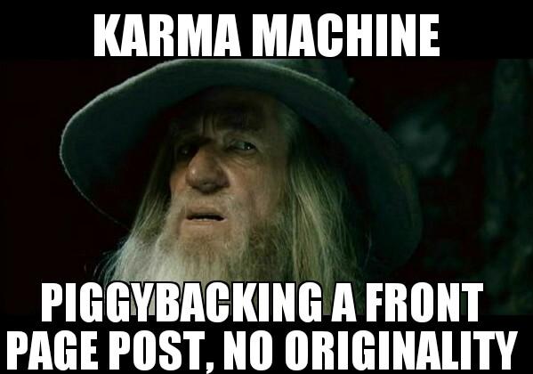 Confused Gandalf