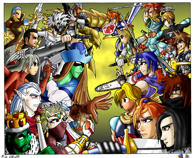 Dissidia Spinoffs by Sephiroth7734