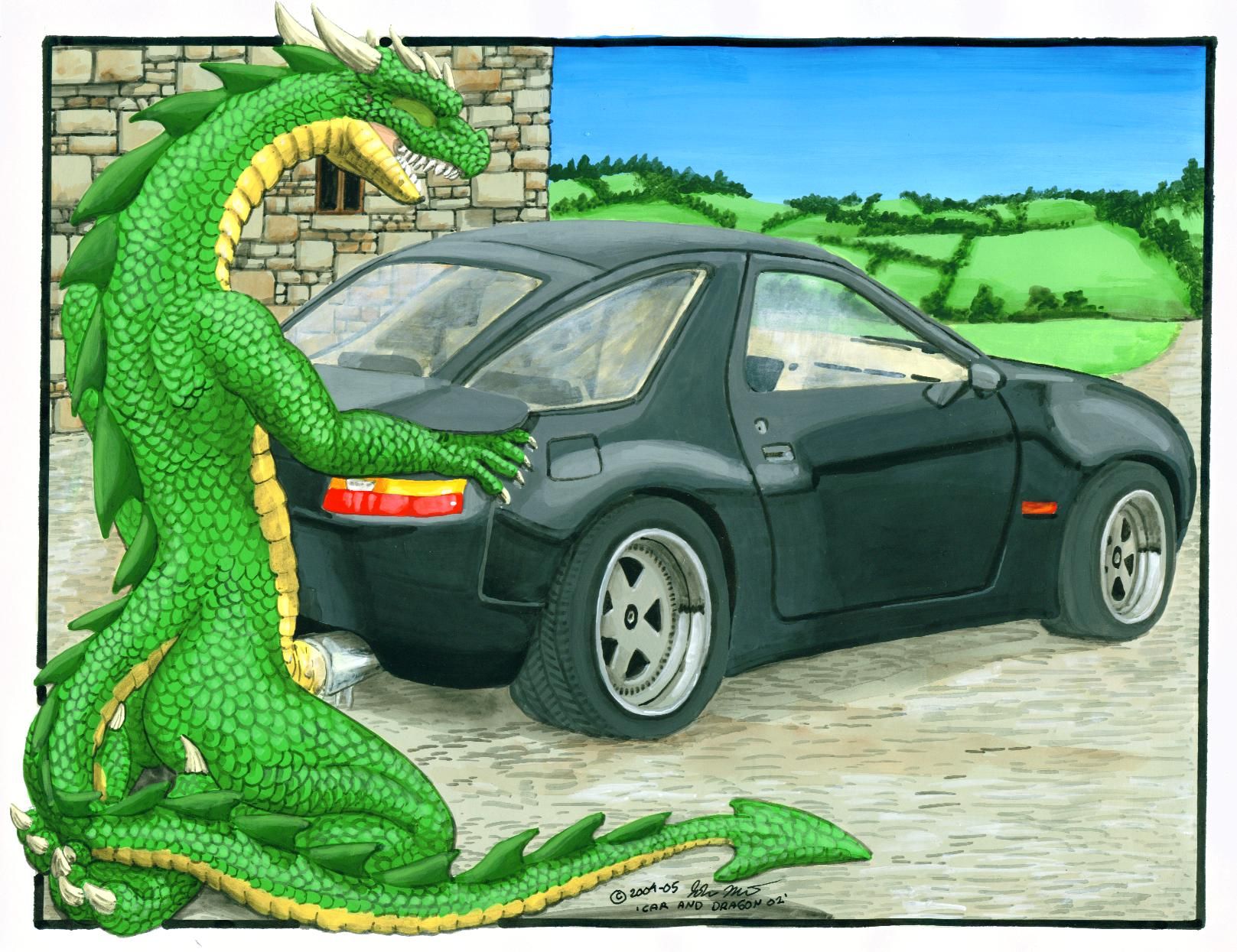 Dragon fucking a car gif Dragon fucking a car gif