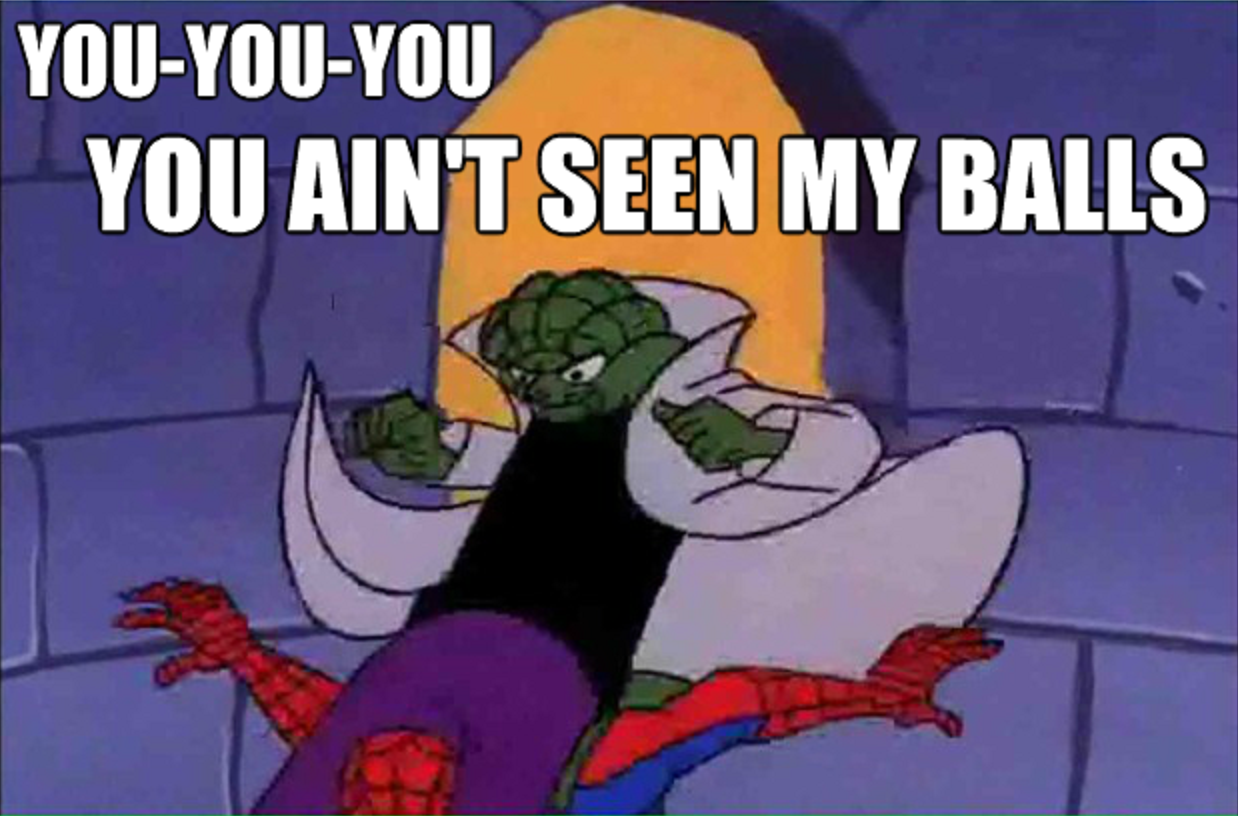 Spider Balls Meme