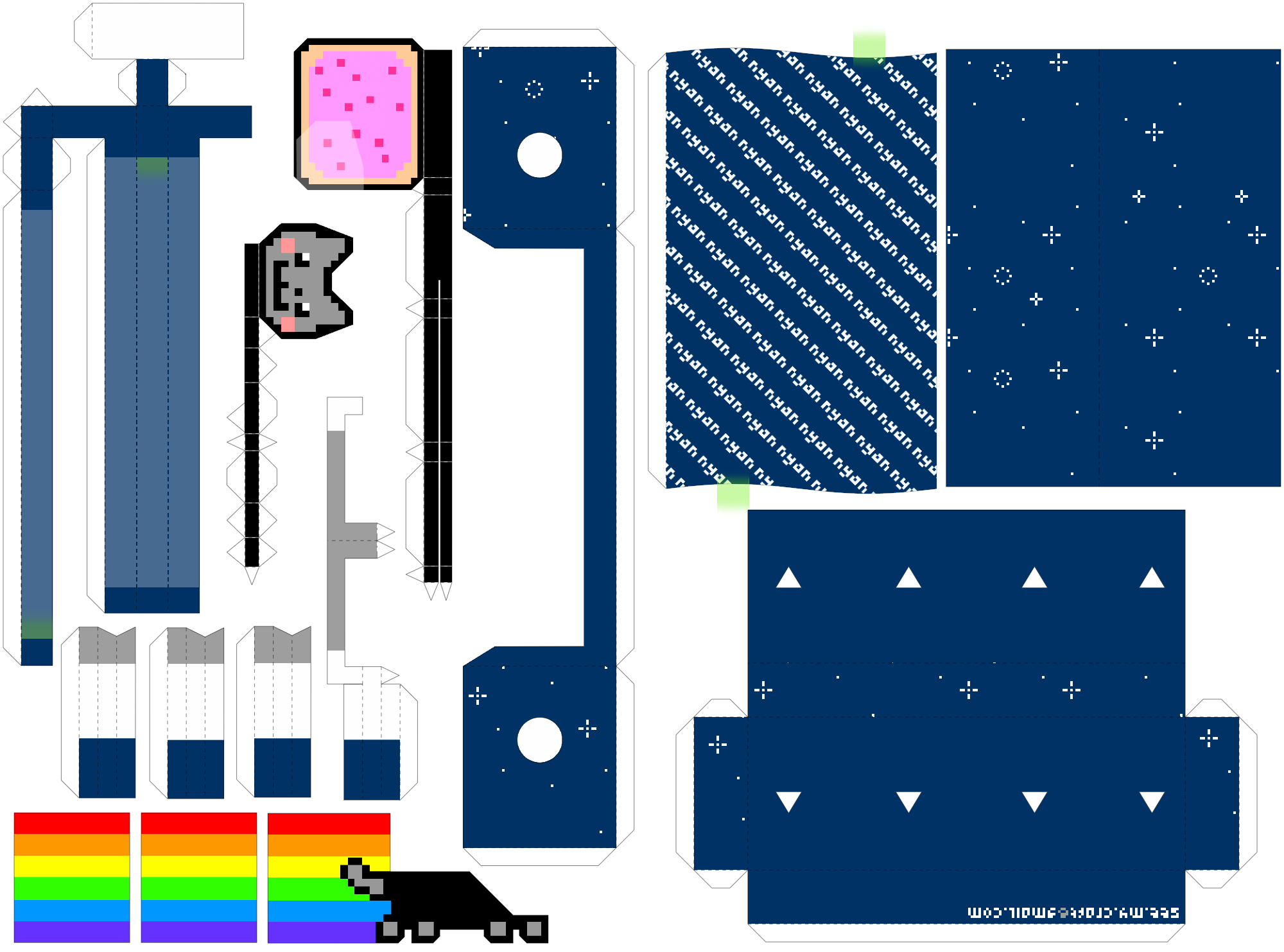 image 278703 nyan cat pop tart cat know your meme nyan cat graph paper