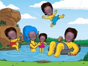 Simpsons-family