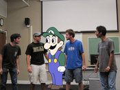Weegee_at_college