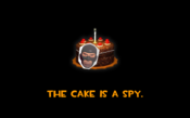 Thecakeisaspy
