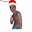 Half Christmas Guy Half Christmas Guy